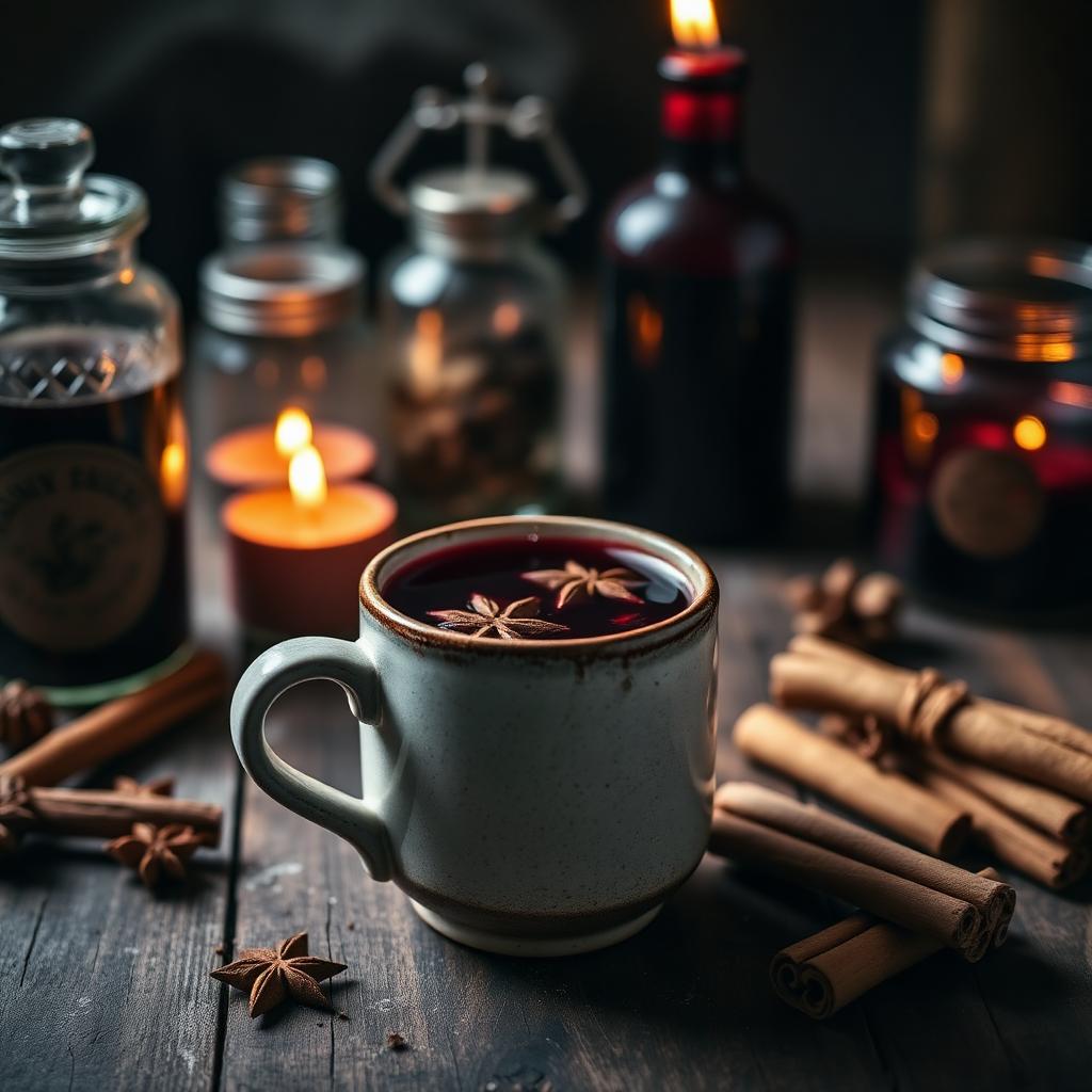 Strong home-style glögg