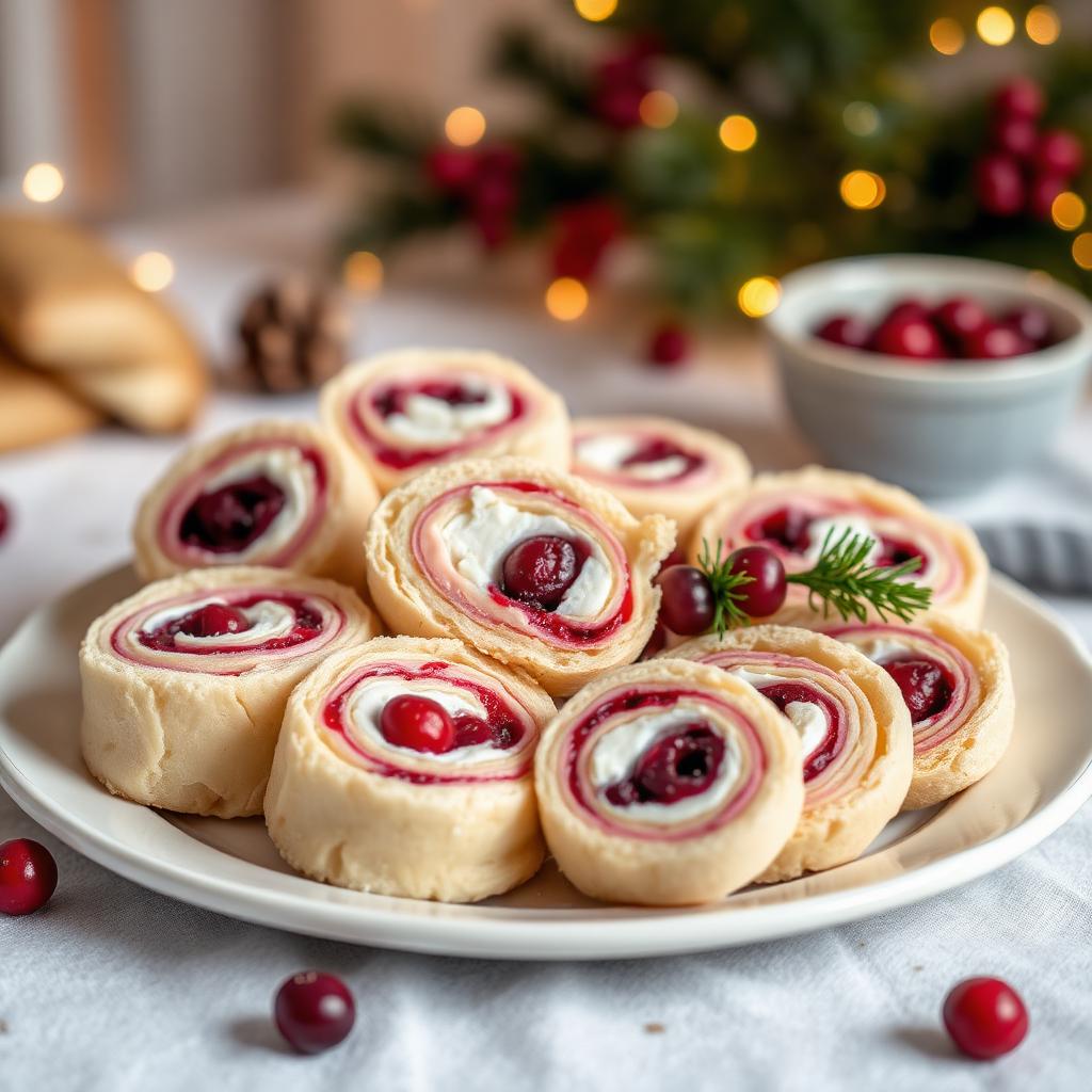 Kleine Fladenbrotröllchen mit Wildkäse