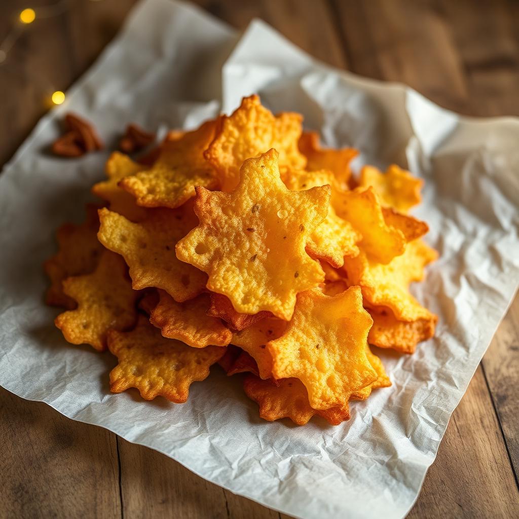 Käsechips mit Kreuzkümmel