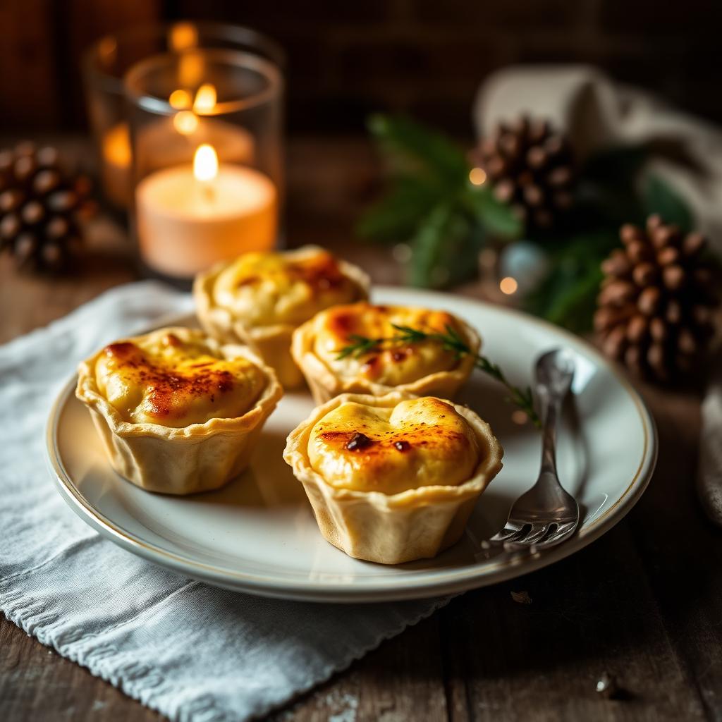 Mini-Quiches mit Västerbotten-Käse