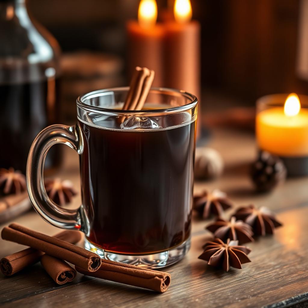 Glögg with rum & vanilla